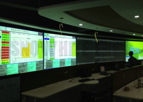 Snowhite Screen in the Center of monitoring and dispatching of Greeble, Shenzhen, China