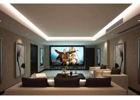 How to make a living room cinema at home