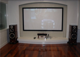 Snowhite Fine Fixed Frame Projection Screen