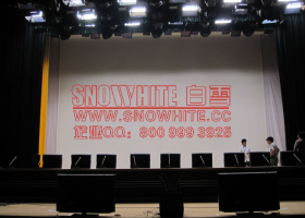 Snowhite Screen in the Headquarter of Electronics